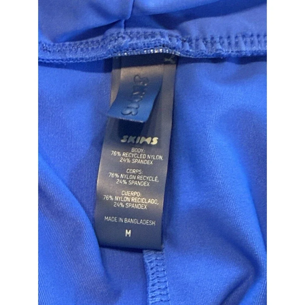 SKIMS  Signature Swim Sarong Skirt - Royal Blue Size M